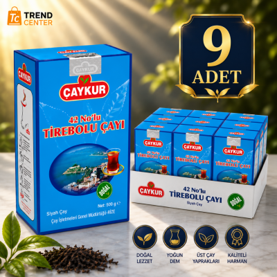 Çaykur Tirebolu Çay 500 gr 9 Adet