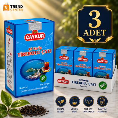 Çaykur Tirebolu Çay 500 gr 3 Adet