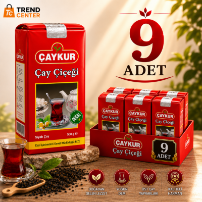 Çaykur Çay Çiçeği 500 Gr 9 Adet 