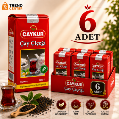 Çaykur Çay Çiçeği 500 Gr 6 Adet 