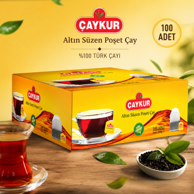 Altın Süzen Bardak Poşet Çay 200 Gr (100'lü)